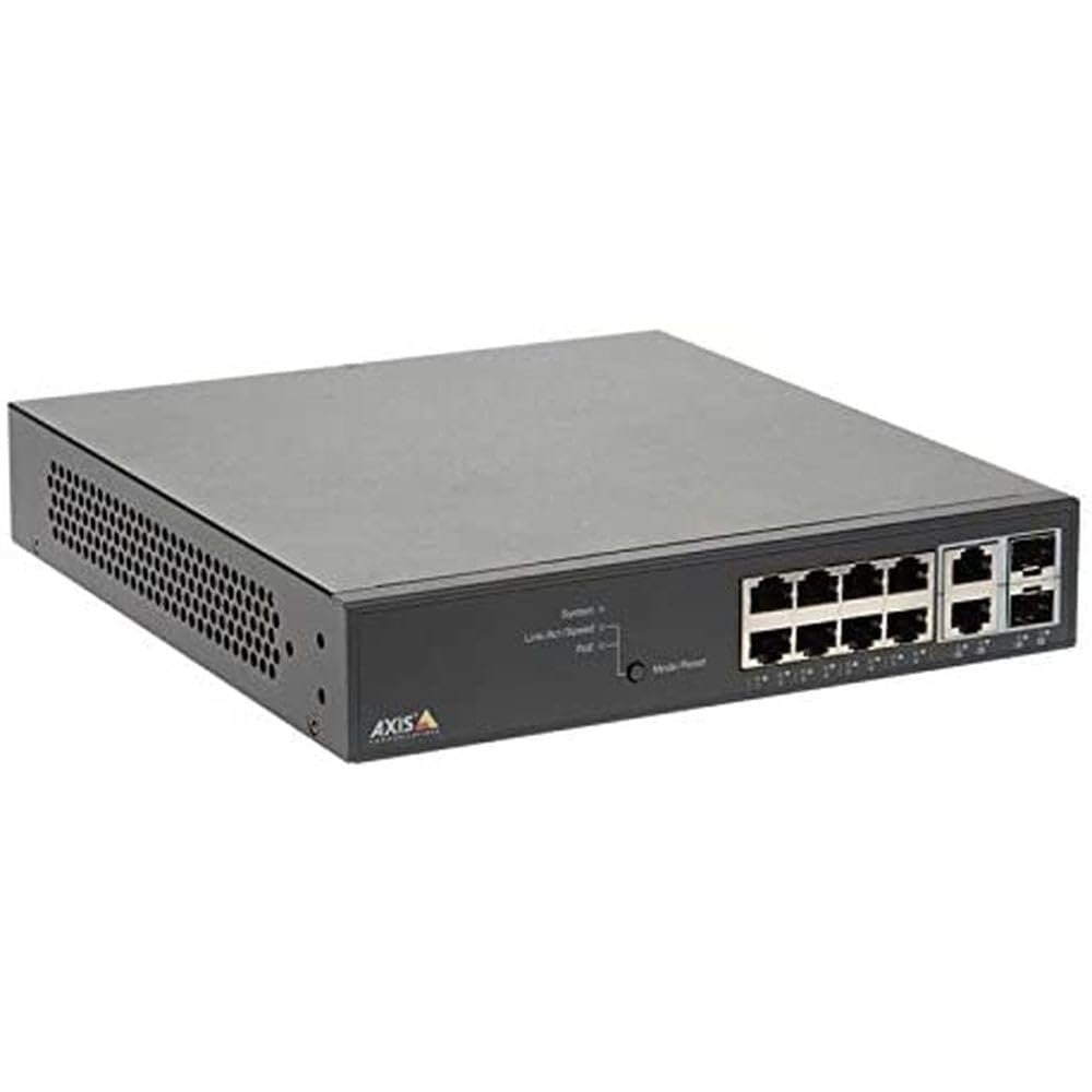 Axis 01191-002 PoE+ Rack-Mountable Managed Switch