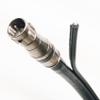 PHAT SATELLITE 105ft Aerial Messenger RG11 Outdoor Quad Shield Coaxial 75 Ohm UL ETL Weather Boot Compression Connector UHF VHF HDTV Antenna Cable TV Low Loss 4X Thicker RG6 Assembled in USA INTL view 1