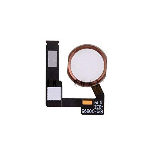 ePartSolution_iPad Pro 10.5 Home Button Module Key Button Flex Cable Ribbon Connector Menu Key A1701 A1709 Replacement Part USA (Rose Gold)