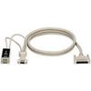 Black Box Keyboard/Video/Mouse (KVM) Cable - DB-25 (M) to USB, HD-15 (VGA) (F) - 1 ft view 1