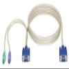 Black Box Keyboard/Video/Mouse (KVM) Cable - HD-15 (VGA) (M) to PS/2, HD-15 (VGA) (M) - 6 ft - for P/N: KV9208A, KV9216A, KV9304A-R2, KV9308A-R2, KV9316A-R2, KV9404A, KV9408A, KV9416A view 1