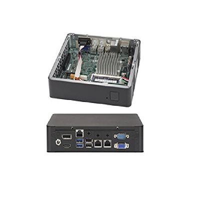 Supermicro SuperServer E200-9AP Mini PC Server - 1 x Intel Atom x5-E3940 Quad-core [4 Core] 1.60 GHz DDR3 SDRAM - Serial ATA/600 Controller - 60 W