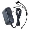 PK Power 12 Volt 12VDC 2A AC/DC Adapter for Way Channel Splitter CCTV Security Pigtail Surveillance Power Supply Cord Cable Charger Mains PSU view 1