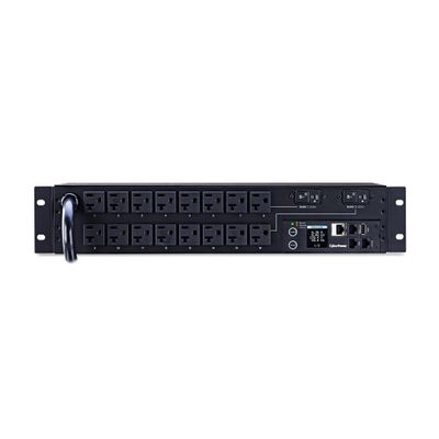 CyberPower PDU31003 Monitored PDU, 120V/30A, 16 Outlets, 2U Rackmount