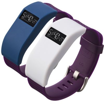 2pcs Replacement Band Cover for Fitbit Charge HR,Soft Silicone HR Protective Case Slim Design for Fitbit Charge HR (DarkBlue_White)