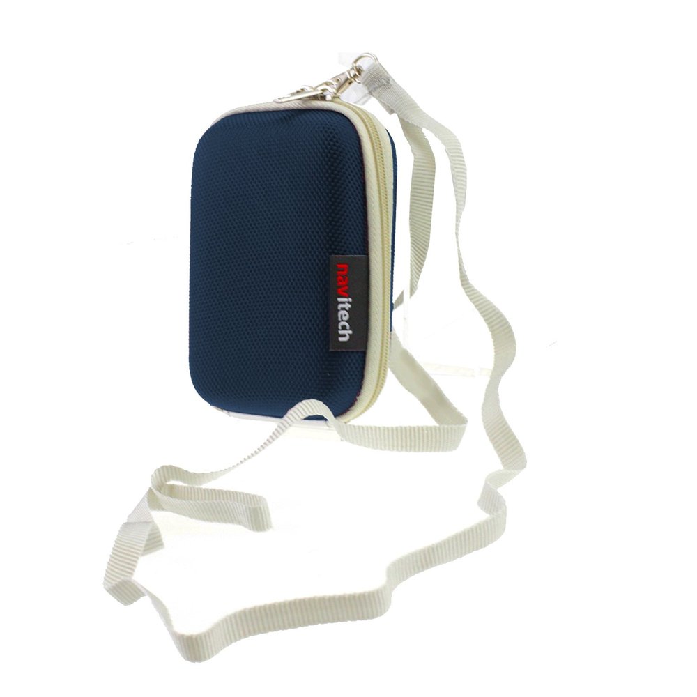Navitech Blue Water Resistant Hard Baby Monitor Case Cover Compatible With Motorola Smart Nursery with Carry Handle