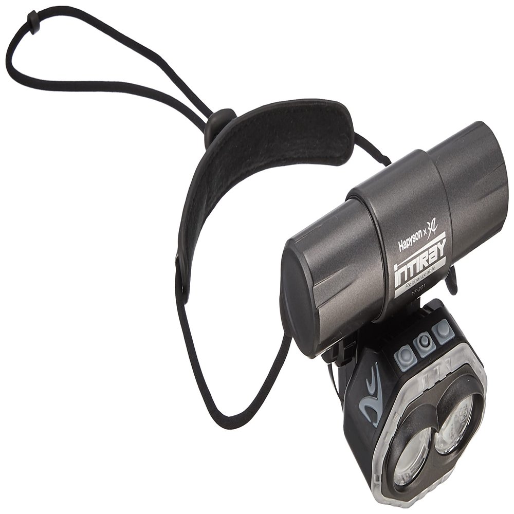 Hapyson YF-201-K Rechargeable Chest Light, Black