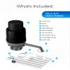 Brio Universal Water Bottle Pump | Manual Water Pump 1-5 Gallon Water Jug Dispenser for Camping Picnics and More! | 48mm & 55mm - (Multiple Color Options) view 4