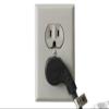 SF Cable 6ft 16/3 AWG Ultra Low Profile NEMA 5-15P Right Angle to NEMA 5-15R Power Cord, Black view 3