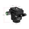 Andoer M-12 Monopod Tilt Head Panoramic Head Telephoto Bird Watching with Quick Release Plate view 3