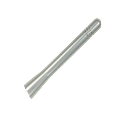 AntennaMastsRus - Made in USA - 4 Inch Silver Aluminum Antenna is Compatible with Buick Rendezvous (2006-2007)