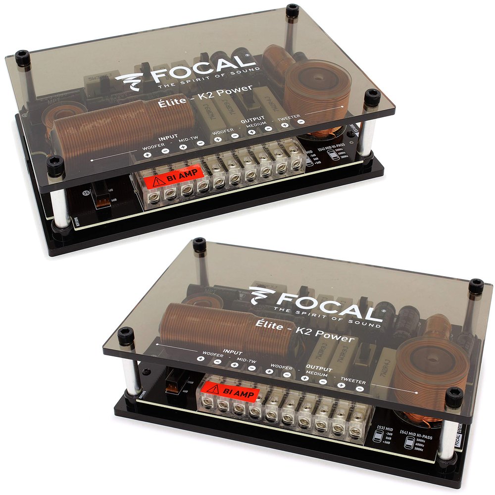 Focal XO-KX3 2-Channel 3-Way K2 Power Series Passive Audio Component Crossover