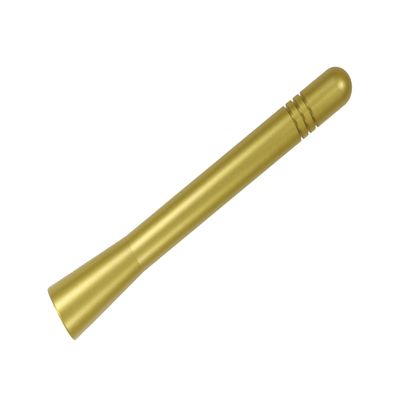 AntennaMastsRus - Made in USA - 4 Inch Gold Aluminum Antenna is Compatible with Saab 9-7X (2005-2006)