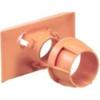 Panduit FiberRunner 12x4 System Spillouts - Cable raceway fitting - orange view 1