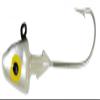 Arkie Lures RJSH-1-11 Painted Saltwater Shad Heads-Pearl Black-1 0z.- 3 pk. view 1