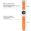 Band for Garmin Approach S2 / S4, Soft Silicone Replacement Watch Band Strap for Garmin Approach S2 / S4 view 2