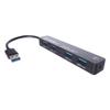 Connekt Gear 4 Port Hub USB 3 - with UK Power Supply - Black view 1