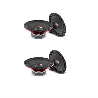 4 DS18 PRO-X10M 10" Midrange Car Speaker 2,400W Max 8-ohm (Set of 4)
