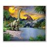 Beistle Dinosaur Insta-Mural, Multicolor view 1