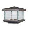 Maxim Triumph 10 Inch 12W 1 LED Outdoor Deck Lantern with Earth Tone Finish view 1