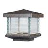 Maxim Triumph 10 Inch 12W 1 LED Outdoor Deck Lantern with Earth Tone Finish view 3