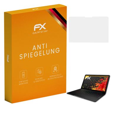 atFoliX Screen Protector compatible with Razer Blade Stealth 13,3 inch Screen Protection Film, anti-reflective and shock-absorbing FX Protector Film (2X)