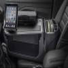 AutoExec AUE08175 Efficiency GripMaster Car Desk Grey Finish with Built-in 200 Watt Power Inverter, Printer Stand and Tablet Mount view 2