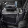 AutoExec AUE08150 Efficiency GripMaster Car Desk Grey Finish with Built-in 200 Watt Power Inverter, Phone Mount and Printer Stand view 2