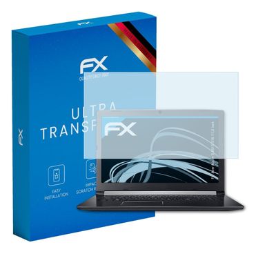 atFoliX Screen Protection Film compatible with Acer Aspire 5 A517-51G 17,3 inch Screen Protector, ultra-clear FX Protective Film (2X)