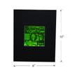 3D Camera Guts 4" Square with Stars Background Hologram Picture (MATTED), Collectible Photopolymer Film view 4
