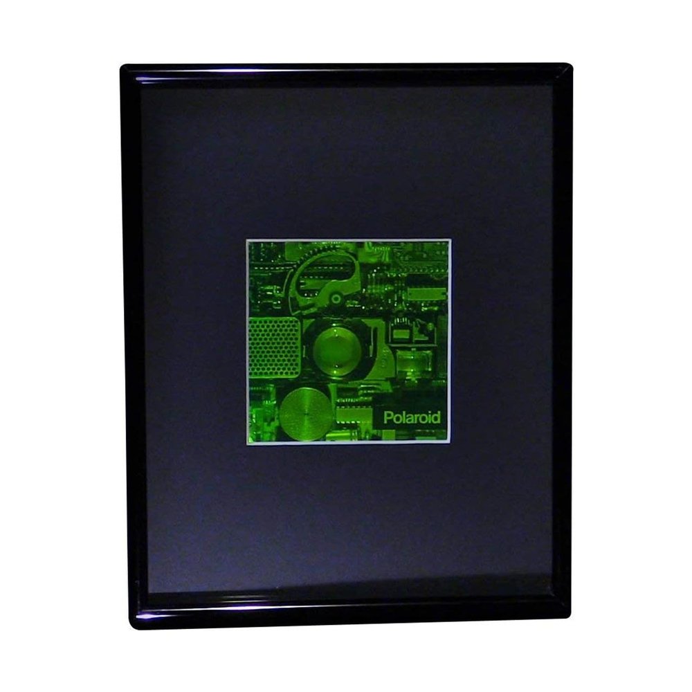 3D Camera Guts 4" Square with Stars Background Hologram Picture (Framed), Collectible Photopolymer Film