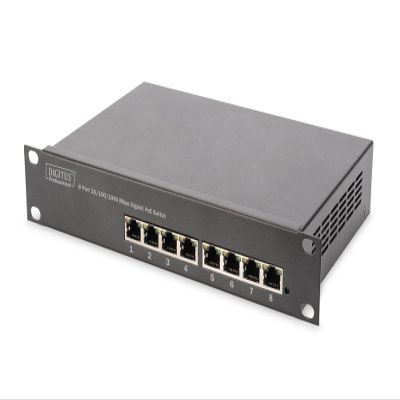 10 inch 8-Port Gigabit Ethernet PoE Switch