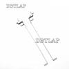 DBTLAP Laptop LCD Hinges Compatible for ASUS PRO57V PRO57T PRO57S 13GNL110M011-4 13GNL110M021-4 m51VR view 3