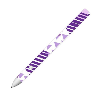 MightySkins Skin Compatible with Pixelbook Pen - Purple Pentagon | Protective, Durable, and Unique Vinyl Decal wrap Cover | Easy to Apply, Remove, and Change Styles | Made in The USA