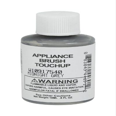 Whirlpool W10917540 Genuine OEM Touchup Paint For Appliances, Midnight Gray