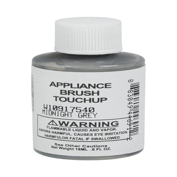 Whirlpool W10917540 Genuine OEM Touchup Paint For Appliances, Midnight Gray