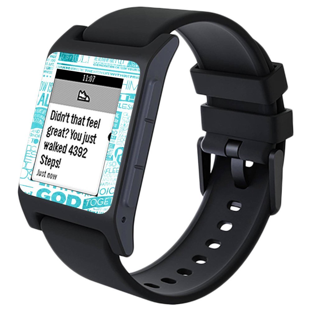 MightySkins Skin Compatible with Pebble 2 SE Smart Watch - Faith | Protective, Durable, and Unique Vinyl Decal wrap Cover | Easy to Apply, Remove, and Change Styles | Made in The USA