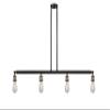 Innovations 214NH-BAB-LED 4 Island Light Vintage Dimmable LED, Black Antique Brass view 1