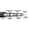 105ft SATELLITE 3GHz RG11 QUAD-SHIELD DIRECT BURIAL UNDERGROUND FLOOD COAX CABLE REQUIRED FOR COAXIAL RG6 OVER 150 FEET-BETTER SIGNAL WEATHER BOOT CONNECTORS ASSEMBLED IN USA by PHAT SATELLITE INTL view 4
