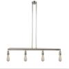 Innovations 214NH-PN-LED 4 Island Light Vintage Dimmable LED, Polished Nickel view 1