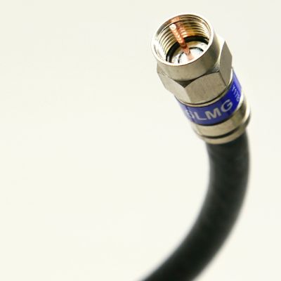 PHAT SATELLITE 100ft Direct Burial Underground RG6 COAXIAL Cable 18AWG 75 Ohm Gel Braided Anti Moisture & Condensation Weather Seal All Brass CONNECTORS UL ETL Cut to Order Assembled in USA INTL