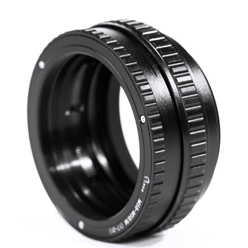 Pixco M58 to M58 Mount Lens Adjustable Focusing Helicoid Macro Tube Adapter 17-31 17mm to 31mm