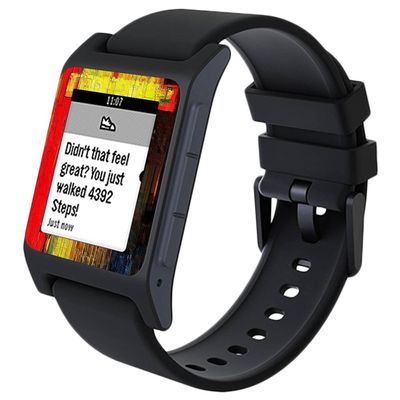 MightySkins Skin Compatible with Pebble 2 SE Smart Watch - Painted Wood | Protective, Durable, and Unique Vinyl Decal wrap Cover | Easy to Apply, Remove, and Change Styles | Made in The USA