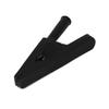 Aexit Black Soft Electrical Testing Plastic Coated Metal Alligator Clip 3000V Voltage Testers for Multimeter view 3