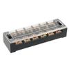 Aexit 600V 45A Audio & Video Accessories Dual Row 6 Position Covered Screw Connectors & Adapters Terminal Strip view 1