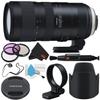 6Ave Tamron SP 70-200mm f/2.8 Di VC USD G2 Lens for Nikon F (International Model) + 77mm 3 Piece Filter Kit + Deluxe Cleaning Kit + Lens Cap Keeper + Lens Pen Cleaner + Microfiber Cloth Bundle view 1