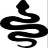 ANGDEST Snake Silhouette (Black) (Set of 2) Premium Waterproof Vinyl Decal Stickers for Laptop Phone Accessory Helmet Car Window Bumper Mug Tuber Cup Door Wall Decoration view 1