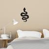 ANGDEST Snake Silhouette (Black) (Set of 2) Premium Waterproof Vinyl Decal Stickers for Laptop Phone Accessory Helmet Car Window Bumper Mug Tuber Cup Door Wall Decoration view 4