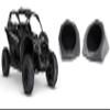 6.5" SSV Speakers for Can-Am Maverick X3 All-Years+Front Kick Panel Pods view 2