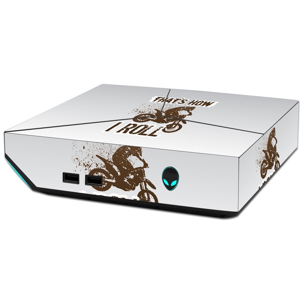 MightySkins Skin Compatible with Alienware Steam Machine - Motocross | Protective, Durable, and Unique Vinyl Decal wrap Cover | Easy to Apply, Remove, and Change Styles | Made in The USA